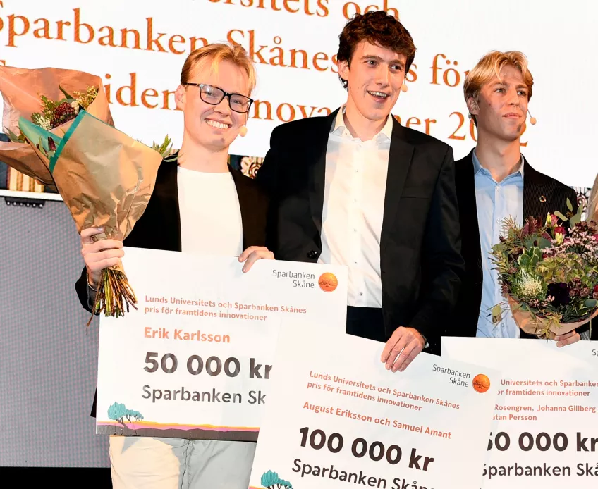 Finalister studentkategorin Framtidens innovationer 2022.