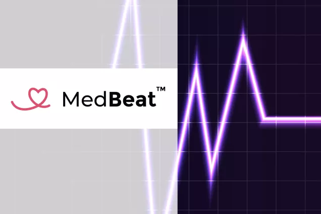 MedBeat logotype.