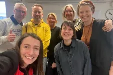 Organisers of Social Impact Lab taking a selfie